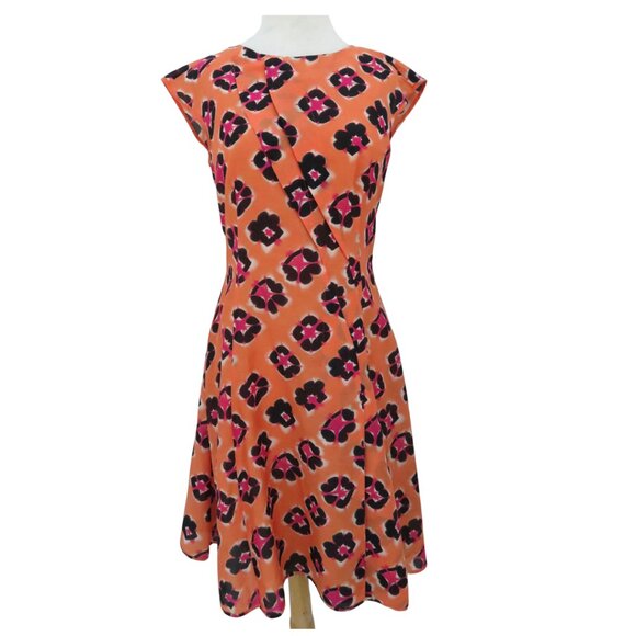 HUGO BOSS floral print Dophillae dress IT 42 US 8 Cotton silk - Picture 1 of 8